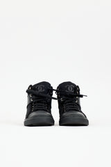 Chanel Canvas & Suede CC Sneaker