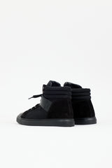 Chanel Canvas & Suede CC Sneaker