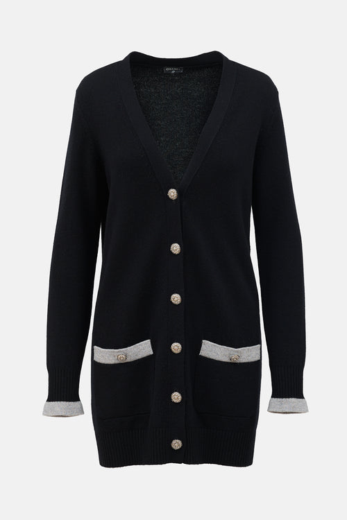 Chanel Cashmere Long Cardigan