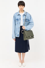 Chanel Caviar Leather Maxi Double Flap Bag
