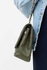 Chanel Caviar Leather Maxi Double Flap Bag