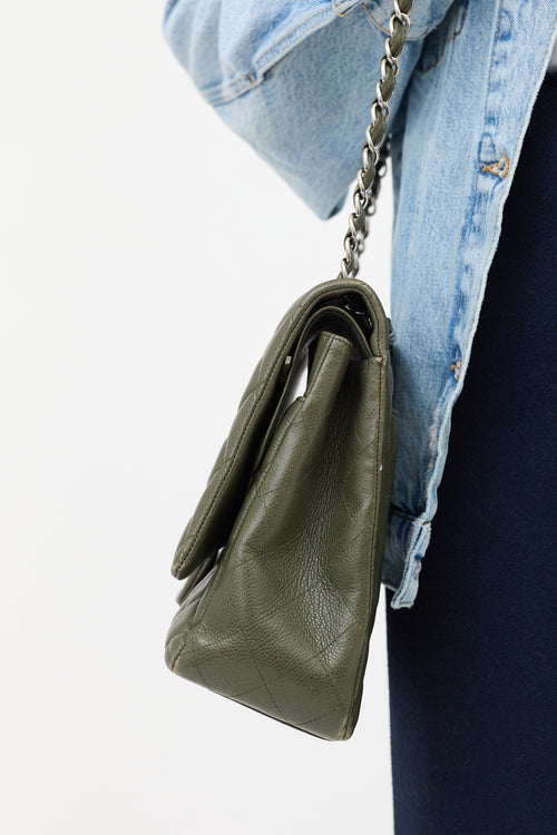 Chanel Caviar Leather Maxi Double Flap Bag