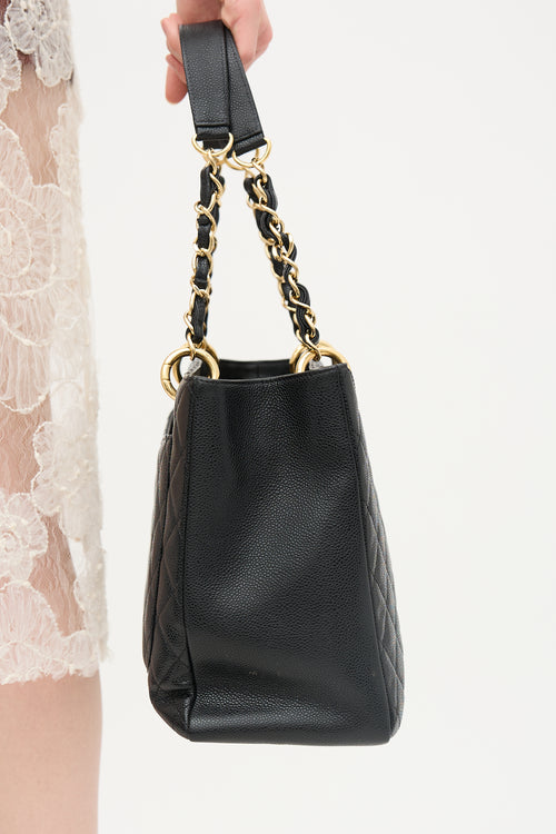 Chanel Caviar Leather Grand Shopping Tote Bag