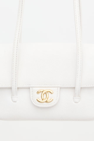 Chanel Caviar Leather Mini Preppy Coco Flap Bag