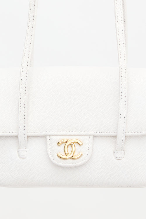 Chanel Caviar Leather Mini Preppy Coco Flap Bag