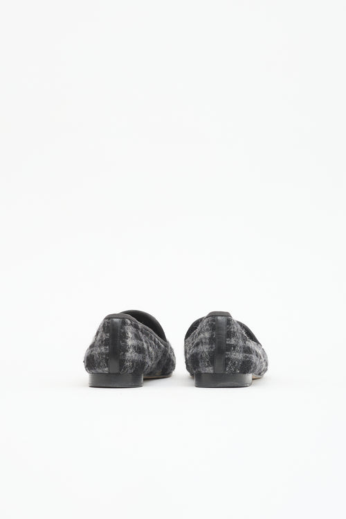 Chanel Checked CC Loafer