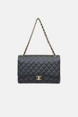 Chanel 2013 Caviar Jumbo Double Flap Bag