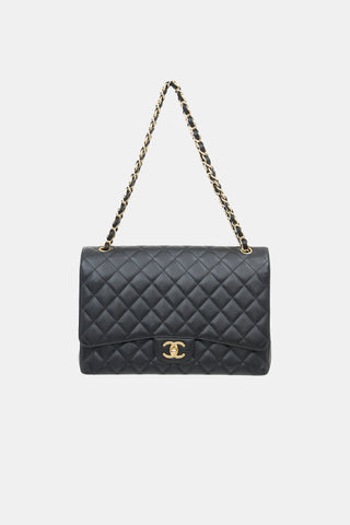 Chanel 2013 Caviar Jumbo Double Flap Bag