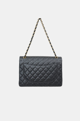 Chanel 2013 Caviar Jumbo Double Flap Bag