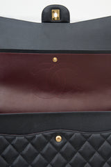 Chanel 2013 Caviar Jumbo Double Flap Bag
