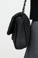 Chanel Coated Canvas Le Marais Flap Bag