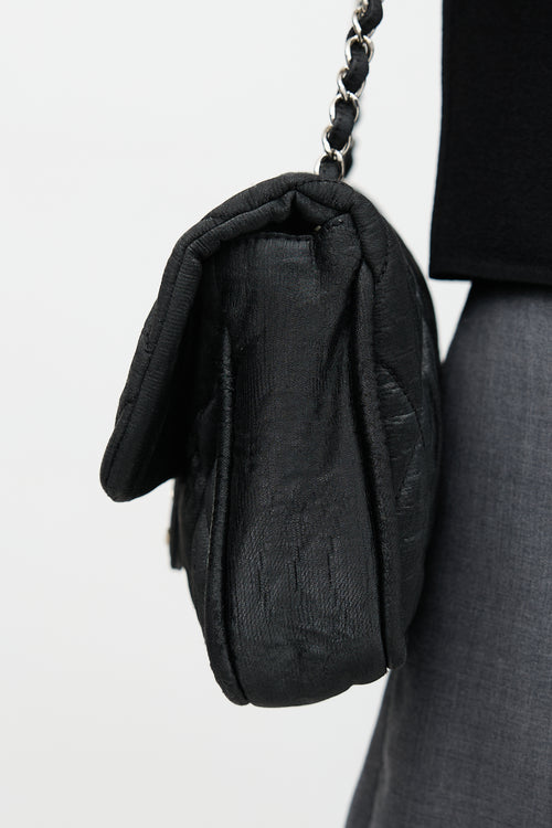 Chanel Coated Canvas Le Marais Flap Bag