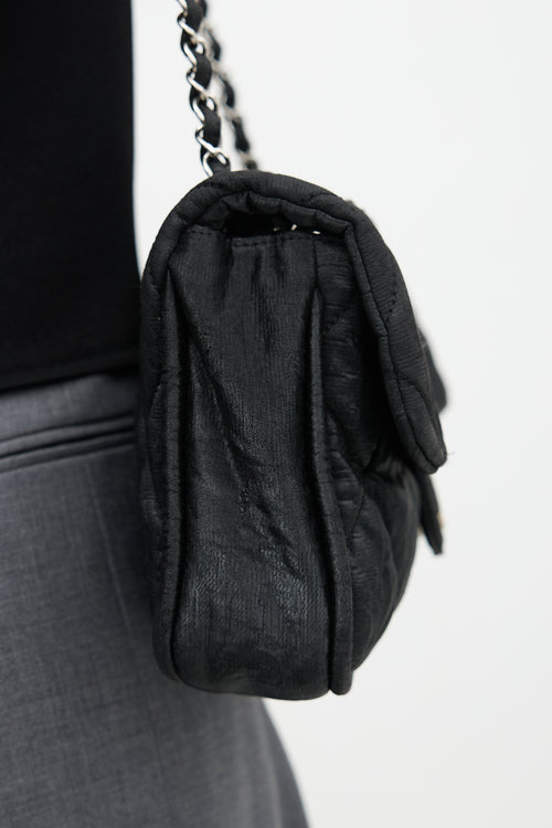 Chanel Coated Canvas Le Marais Flap Bag