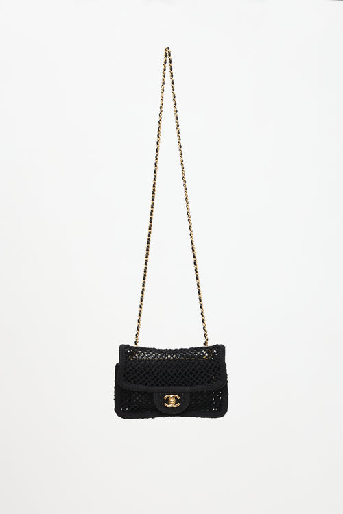 Chanel Coco Beach 2026 Macramé Flap Bag
