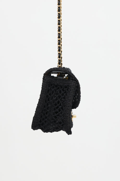 Chanel Coco Beach 2026 Macramé Flap Bag