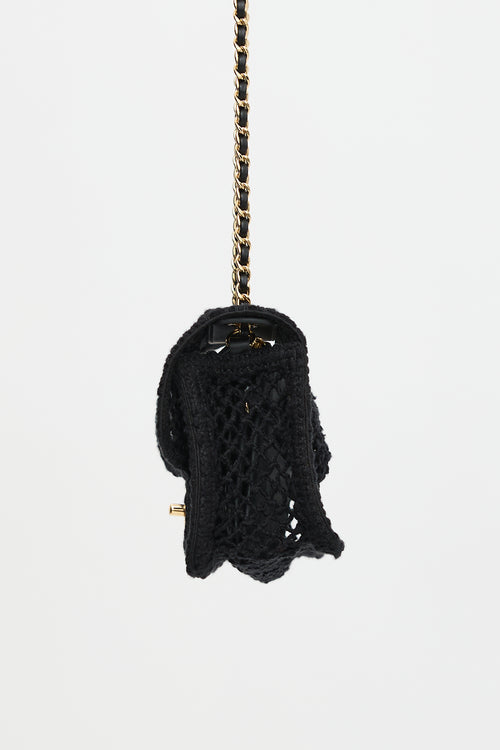 Chanel Coco Beach 2026 Macramé Flap Bag