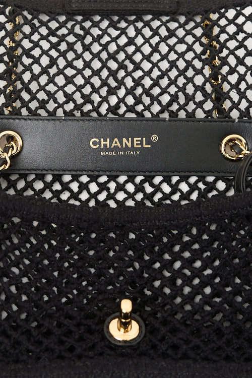 Chanel Coco Beach 2026 Macramé Flap Bag