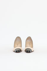 Chanel Cap Toe CC Pump