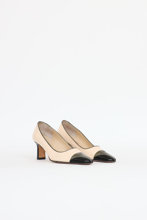 Chanel Cap Toe CC Pump