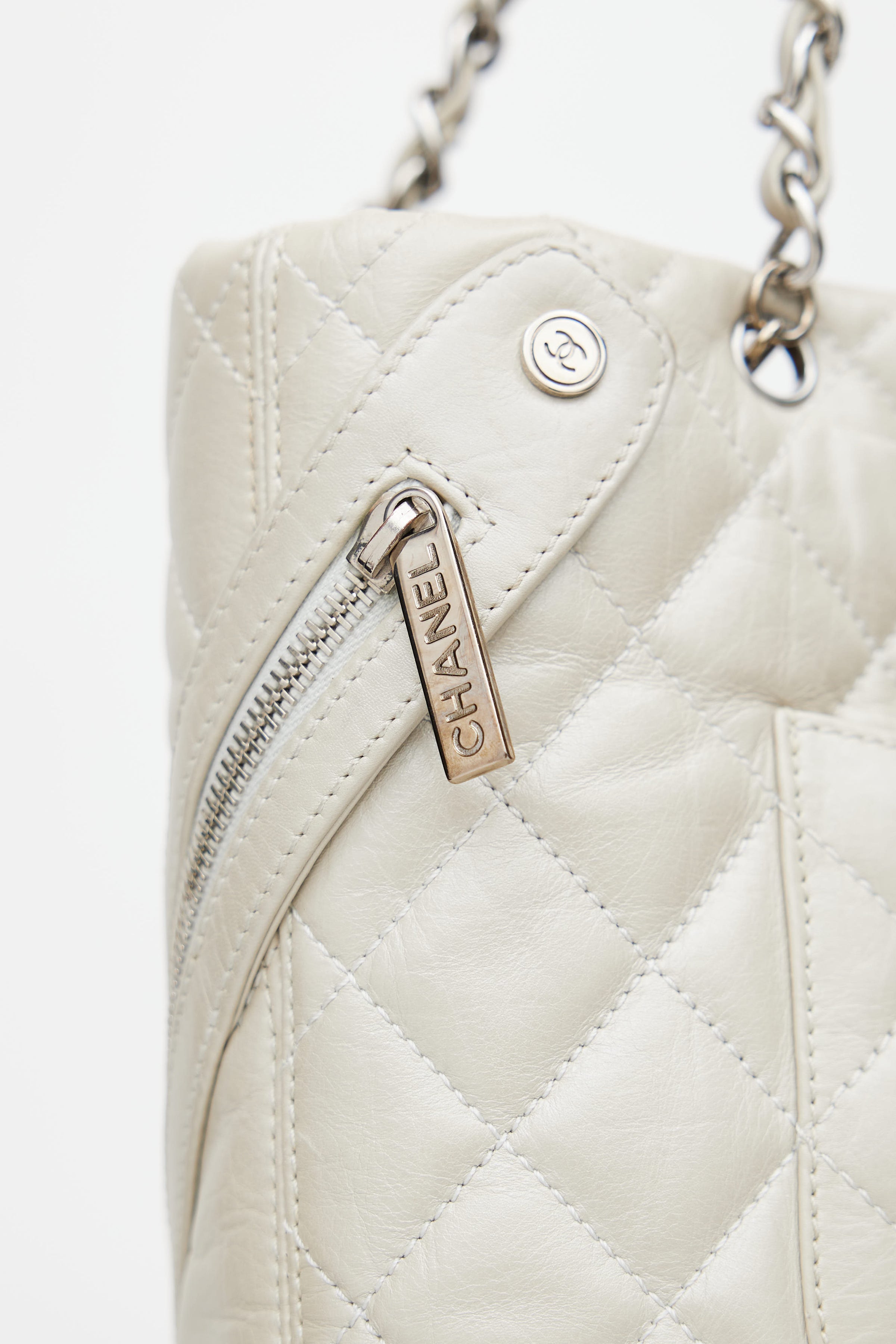 Chanel // 2006 Cream Cambon Cotton Club Tote Bag – VSP Consignment
