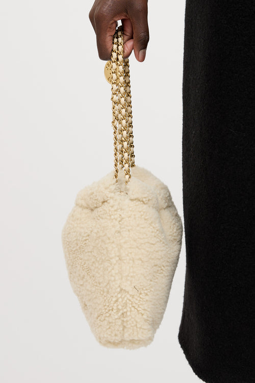 Chanel Shearling Mini 22 Bag