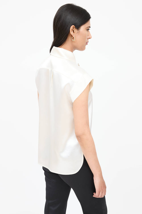 Chanel Double Breasted Military Shirt