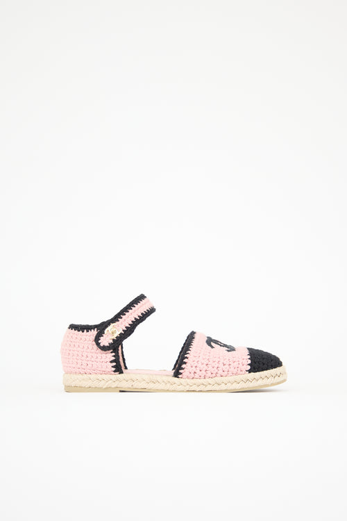Chanel Crochet CC Espadrille Flat