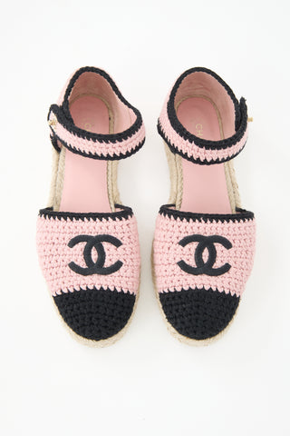 Chanel Crochet CC Espadrille Flat