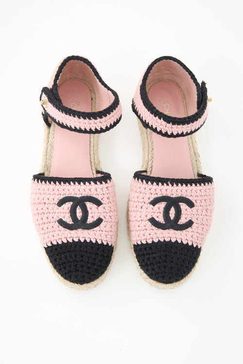 Chanel Crochet CC Espadrille Flat