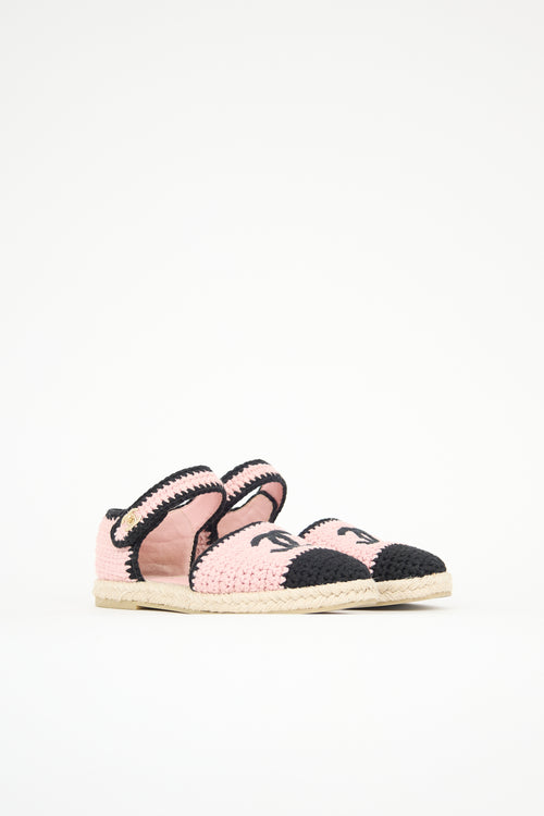 Chanel Crochet CC Espadrille Flat