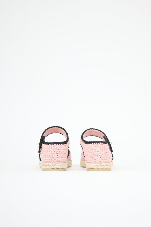 Chanel Crochet CC Espadrille Flat