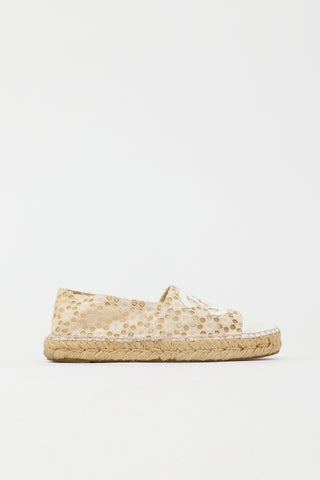 Chanel Crochet CC Espadrille