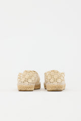 Chanel Crochet CC Espadrille