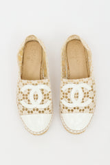 Chanel Crochet CC Espadrille