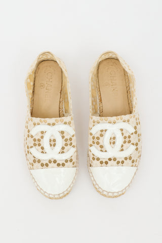Chanel Crochet CC Espadrille