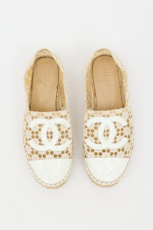 Chanel Crochet CC Espadrille