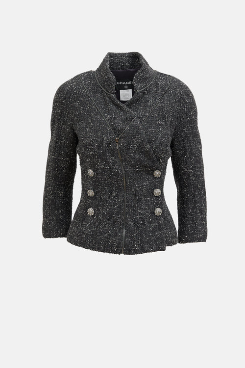 Fall 2008 Boucle Zip Jacket