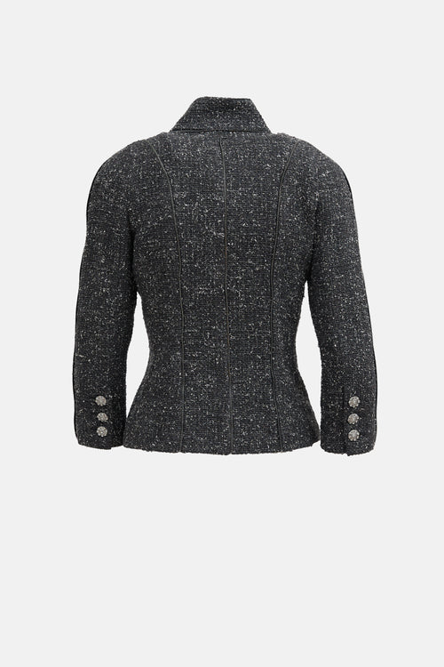 Fall 2008 Boucle Zip Jacket