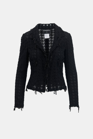 Chanel Cruise 2005 Wool Sheer Jacket