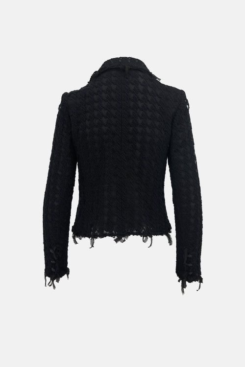 Chanel Cruise 2005 Wool Sheer Jacket