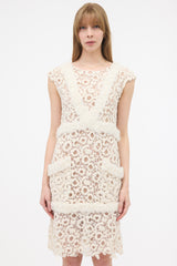 Chanel Cruise 2012 Embroidered Mesh Dress