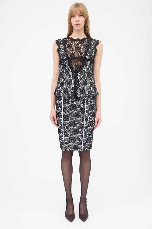 Chanel Cruise 2014 Lace Co-Ord Set