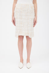 Chanel Cruise 2014 Tweed Skirt