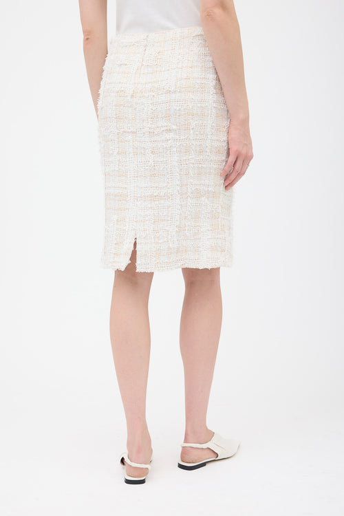 Chanel Cruise 2014 Tweed Skirt