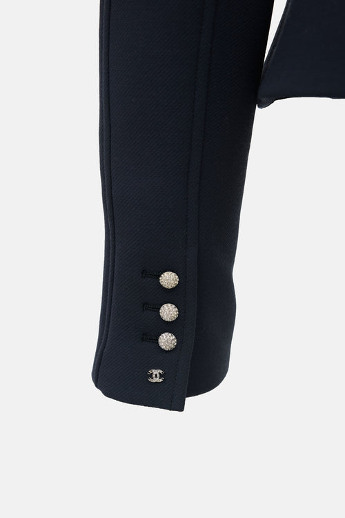 Chanel FW 2002 Wool Embellished Jacket