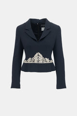 Chanel FW 2002 Wool Embellished Jacket
