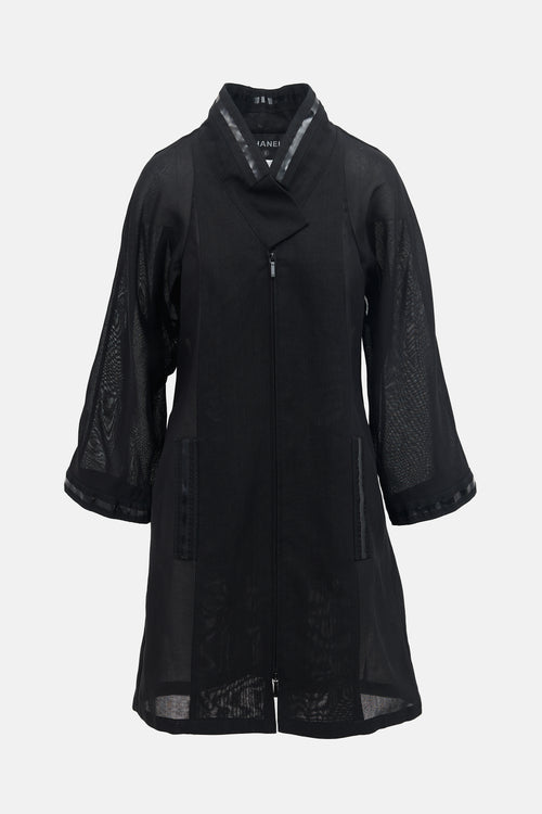 Chanel Cruise 2016 Sheer Coat