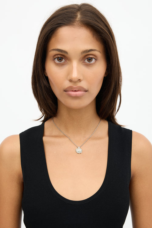 Chanel Cruise 2018 Resin CC Pendant Necklace