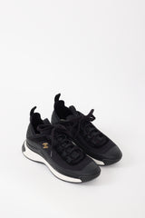 シャネル　スニーカー最新作　CCクルーズ2020 Chanel-Cruise-2020-Black-CC-