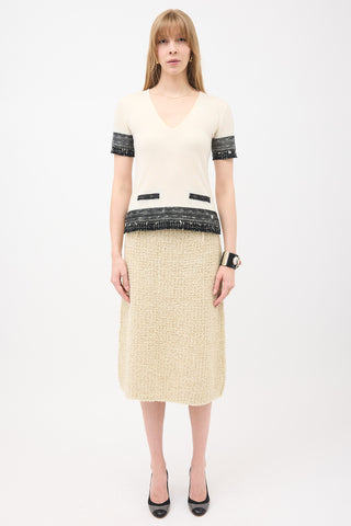 Chanel Cruise 2005 Cashmere T-Shirt